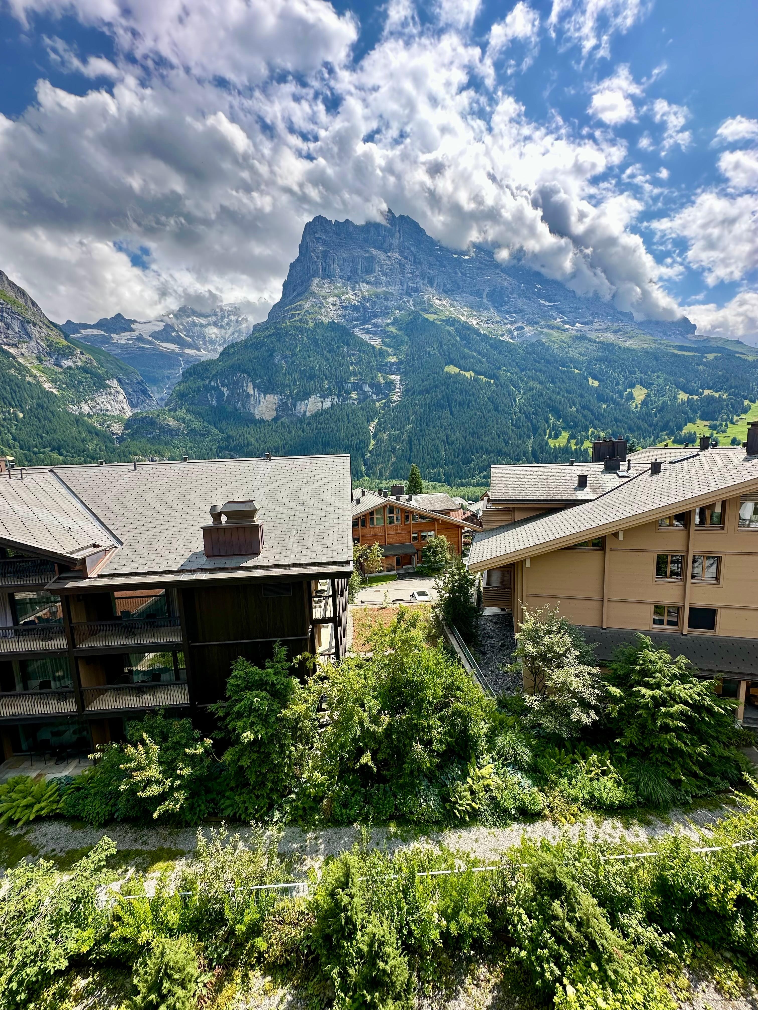 View from our balcony