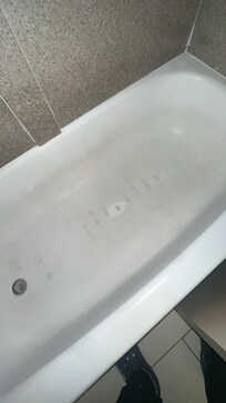 The bath in the first room