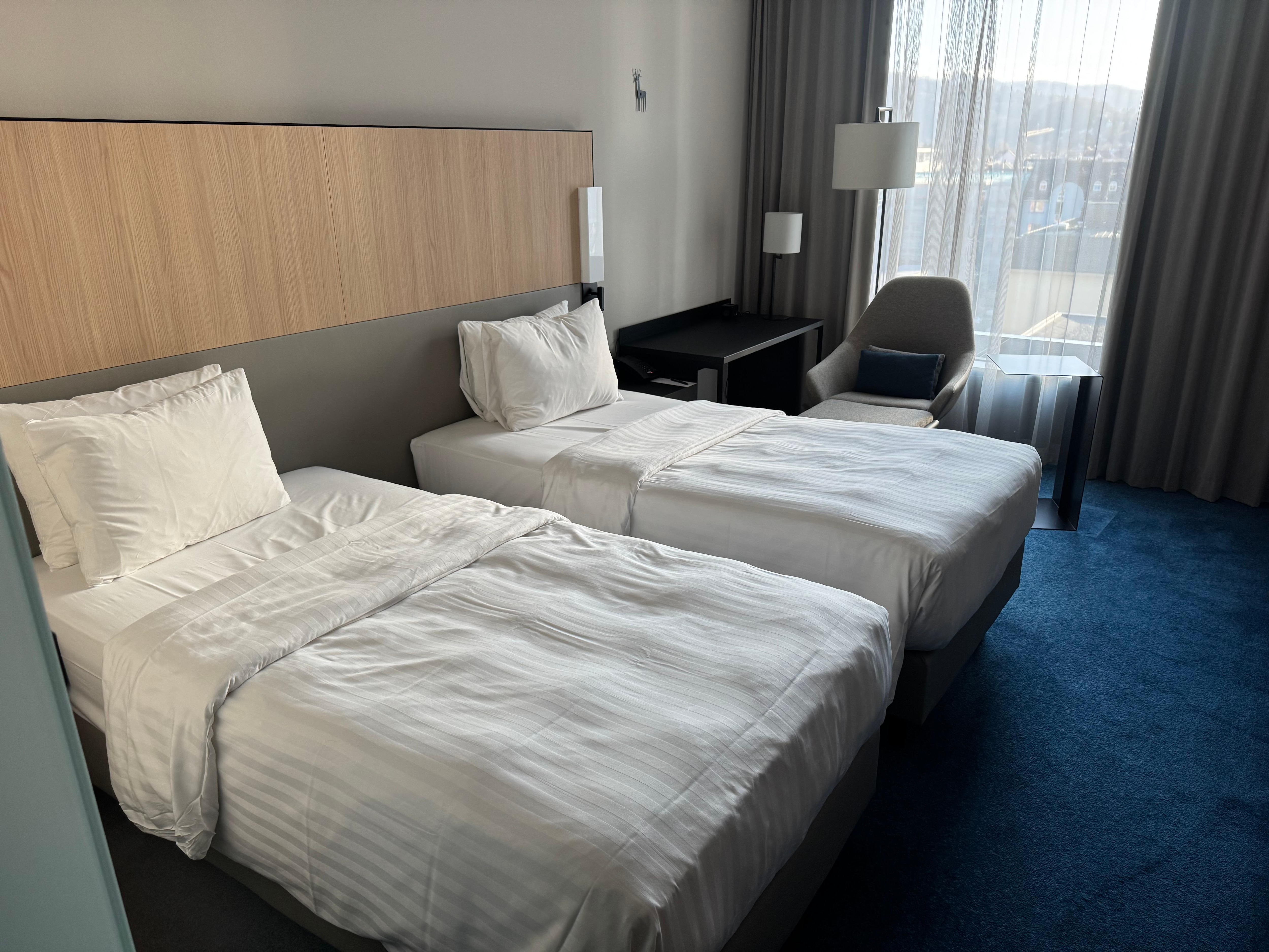 Twin Zimmer mit Aussicht im 6. Stock