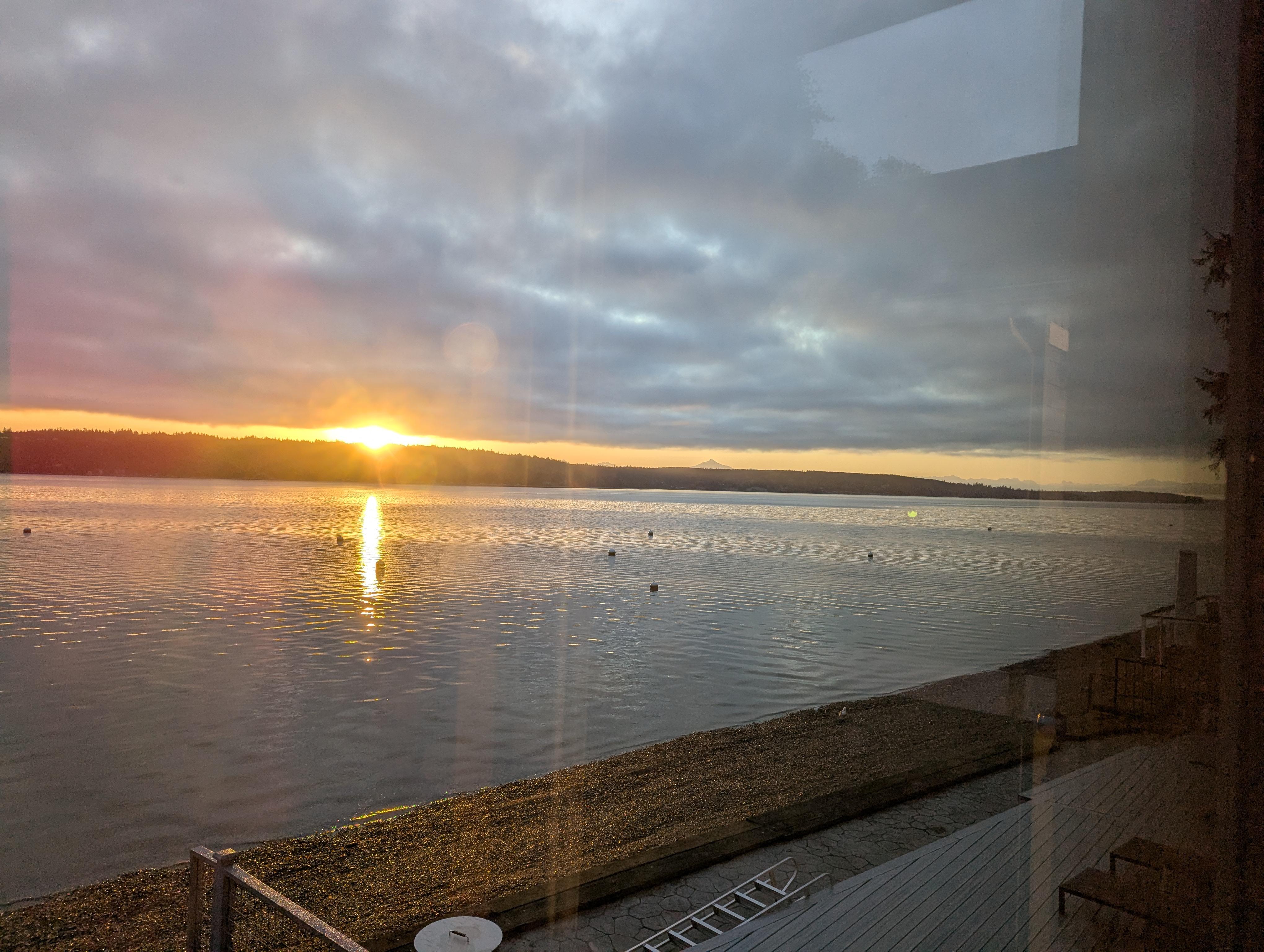 Amazing view of Sunrise