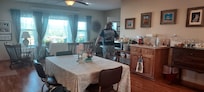 The common area
