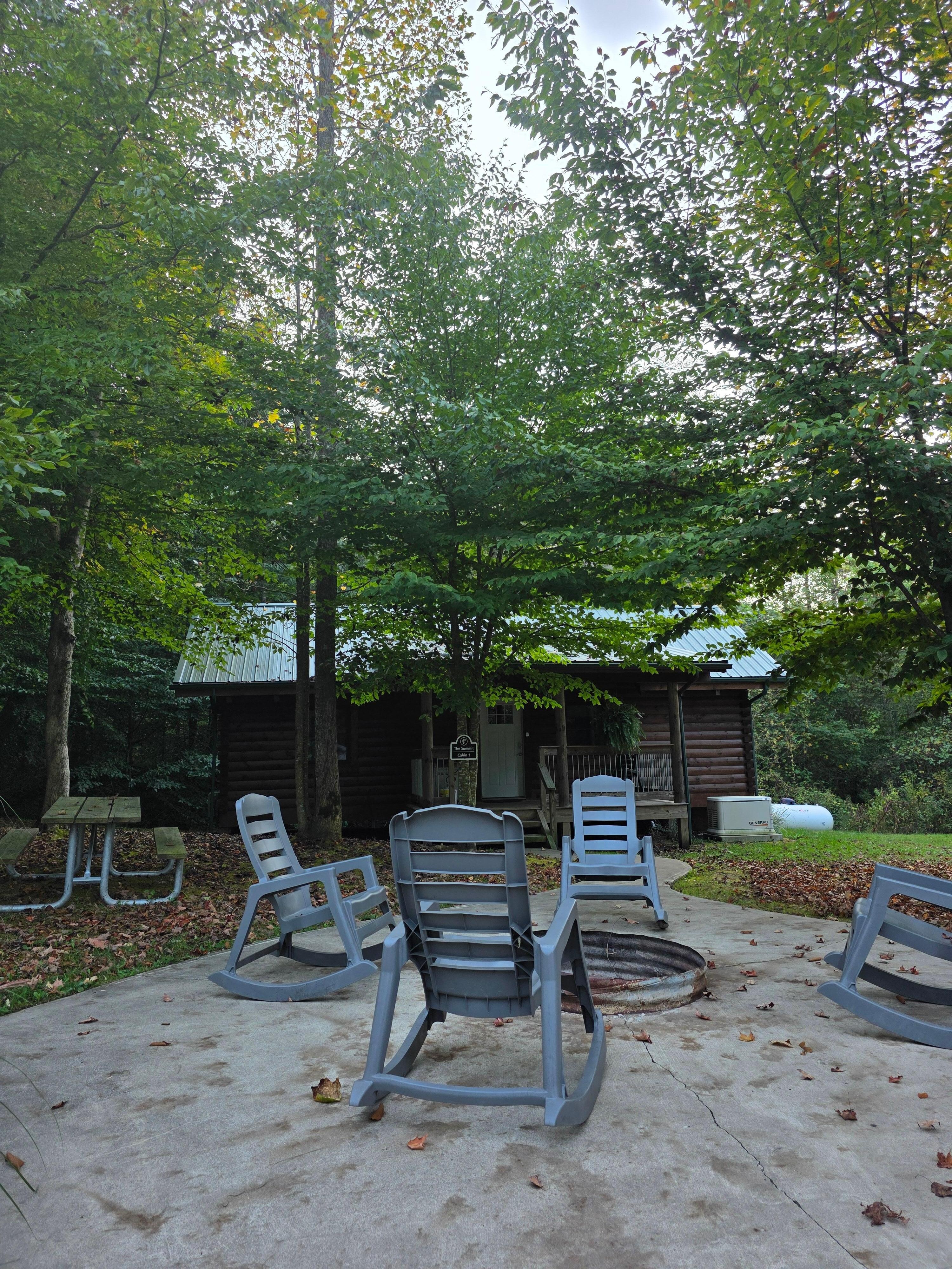 Tucked into the Trees | Cabin with Firepit at the Doorstep