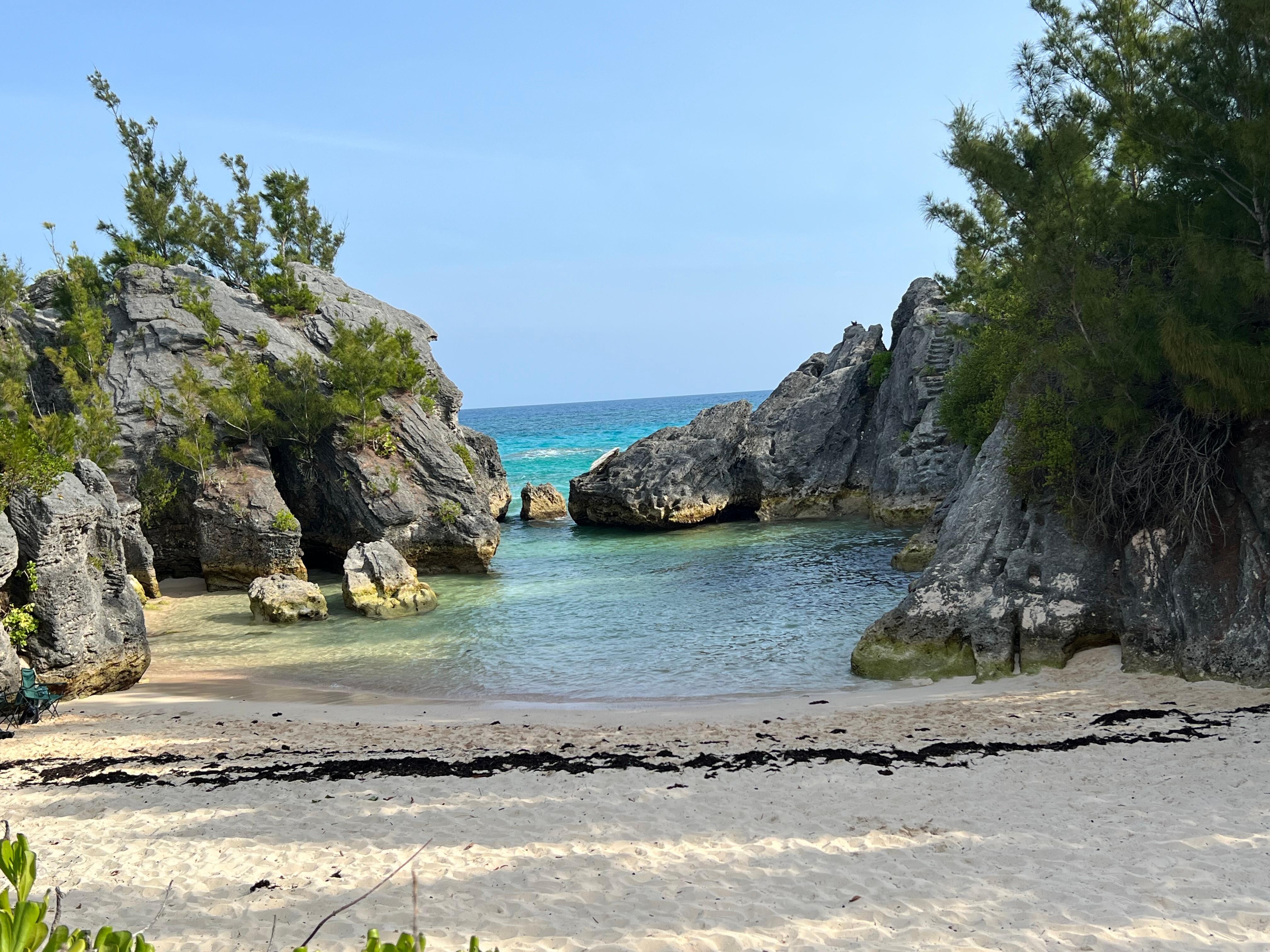 Jobson’s Cove, adjoins Long Bay.