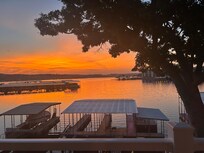 Almost sunrise from master bedroom.