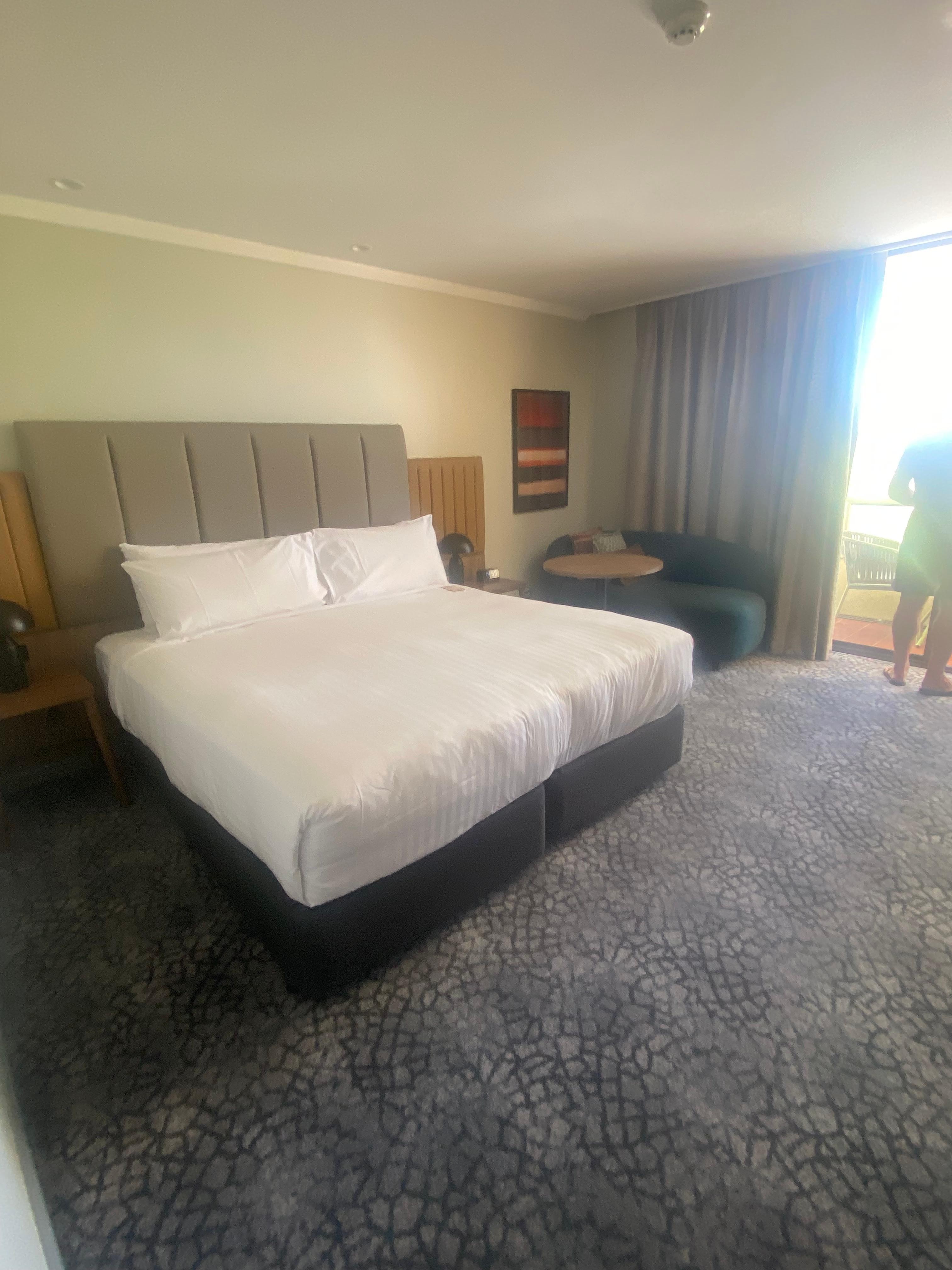 Very comfortable bed