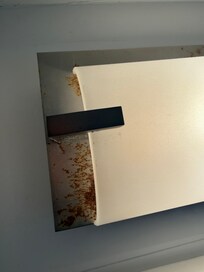 Rusty light fixture