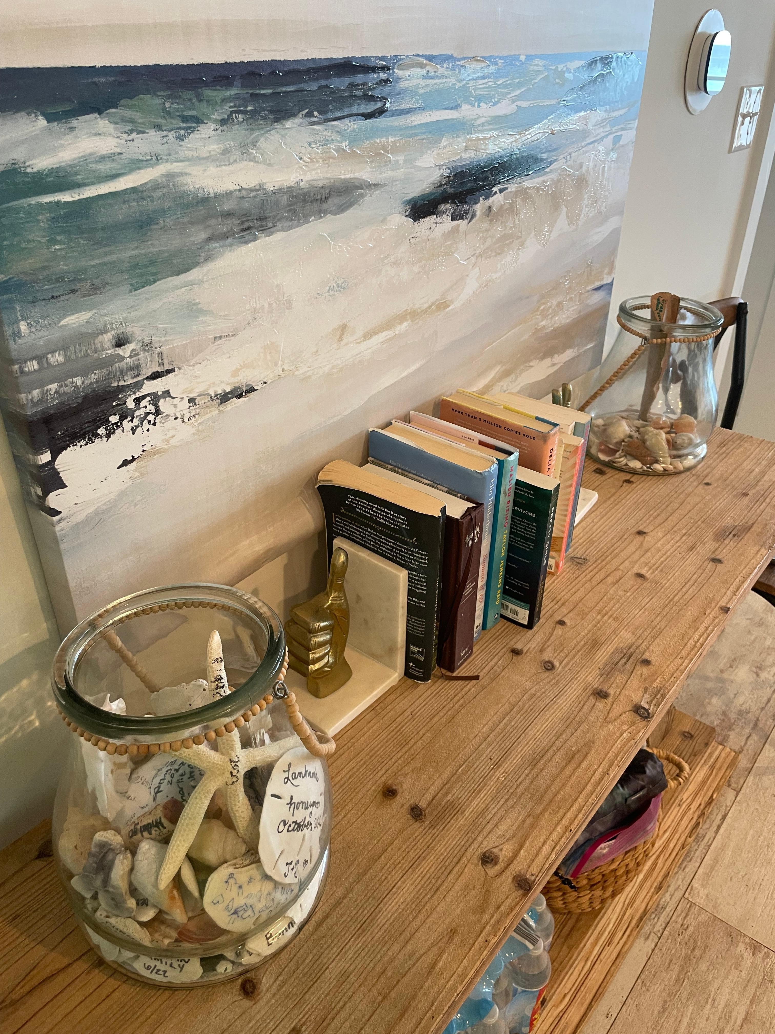 Loved all of the available books and the shell guestbook