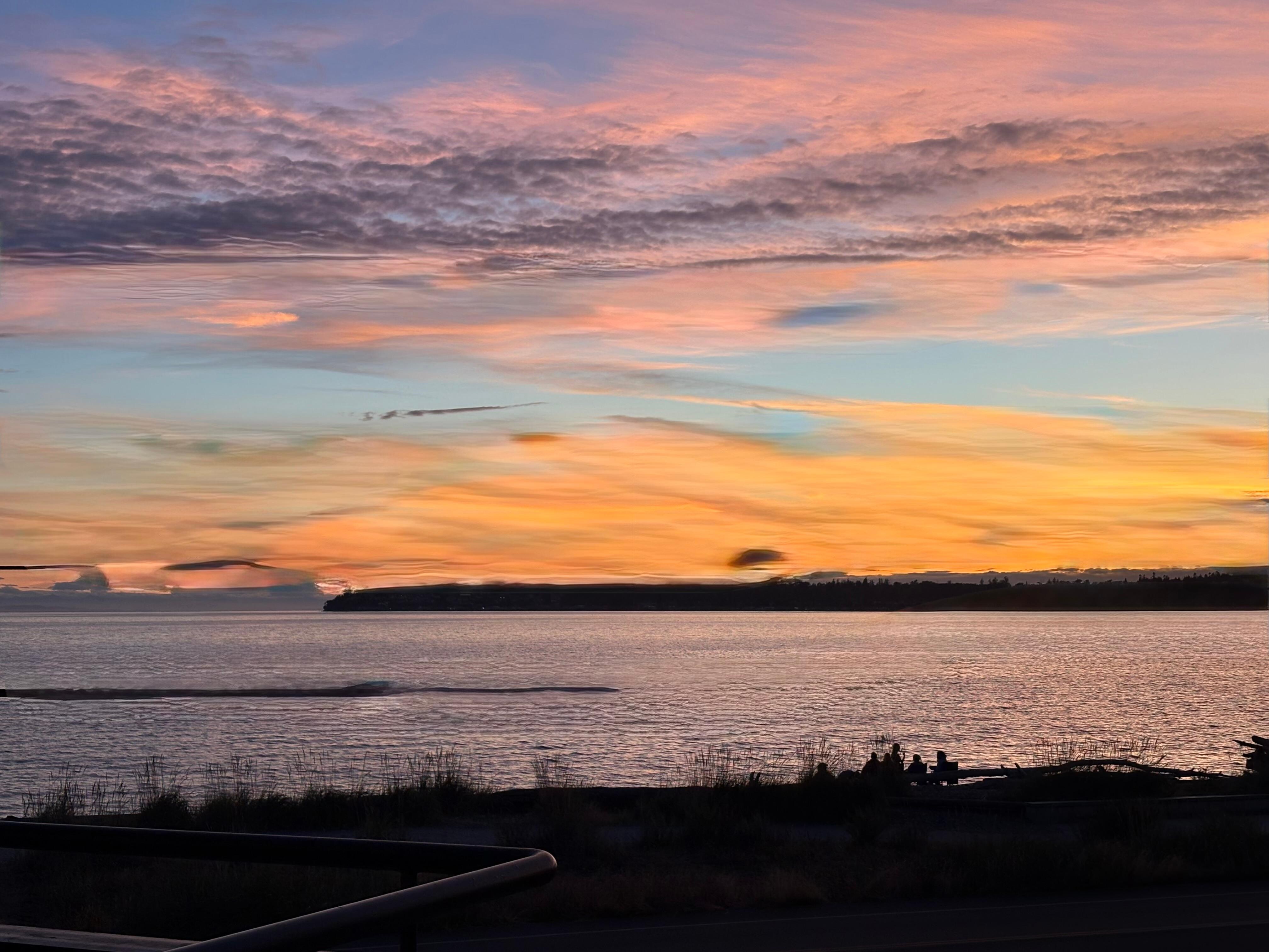 Sunsets from patio!