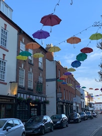 great atmosphere in the streets