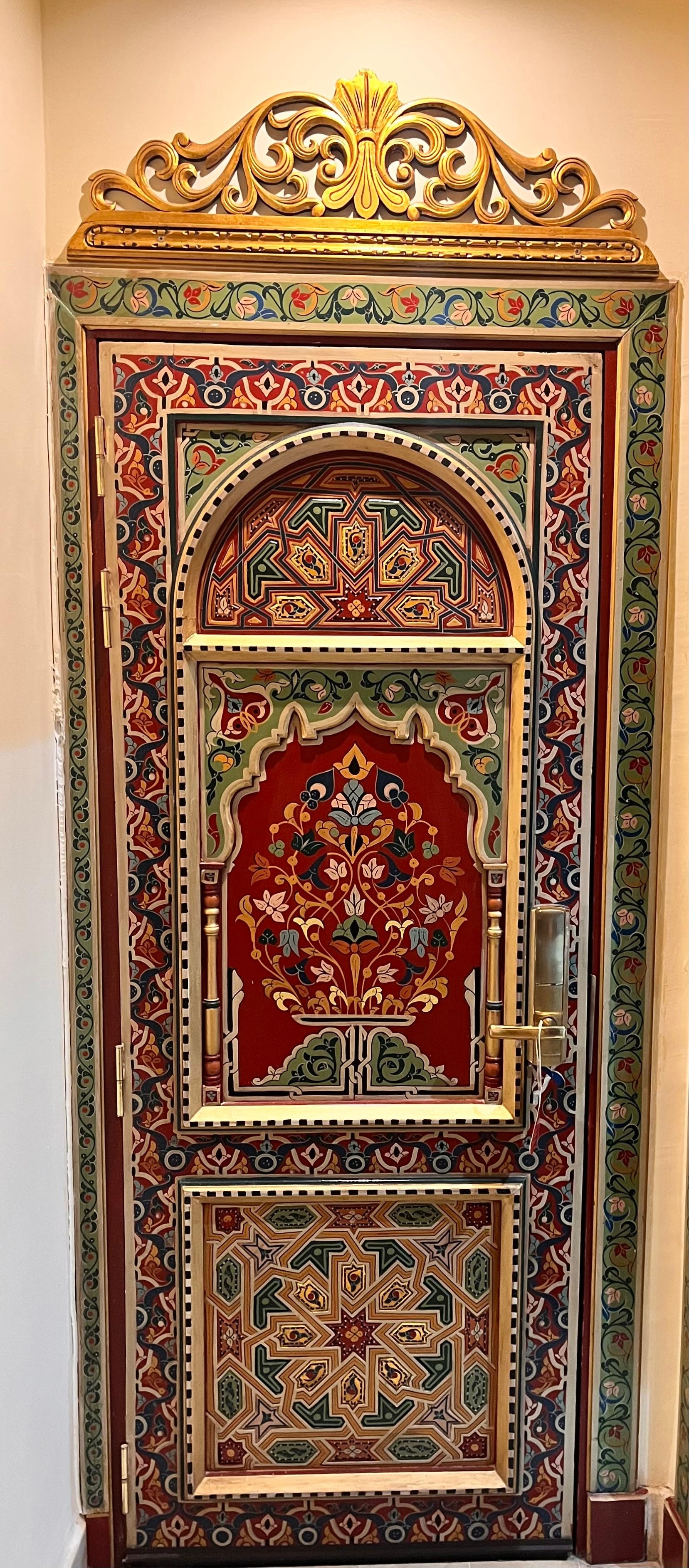 The door to my room from the inside.