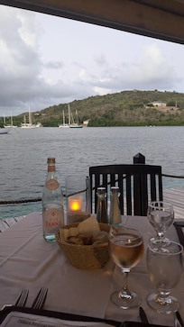 View from restaurant