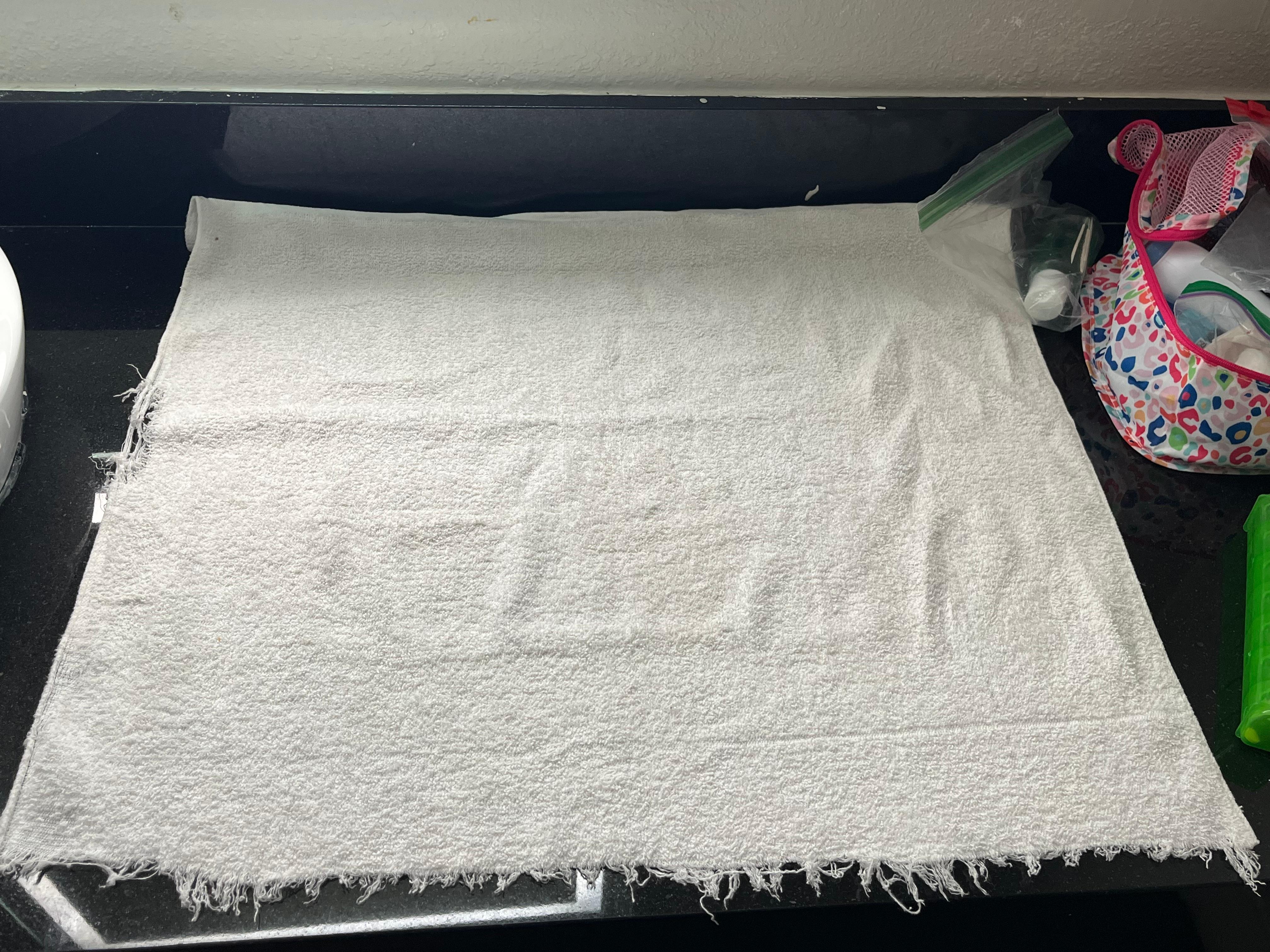 Towel in room