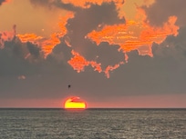 How about that sunset!?