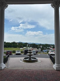 View from the front porch.