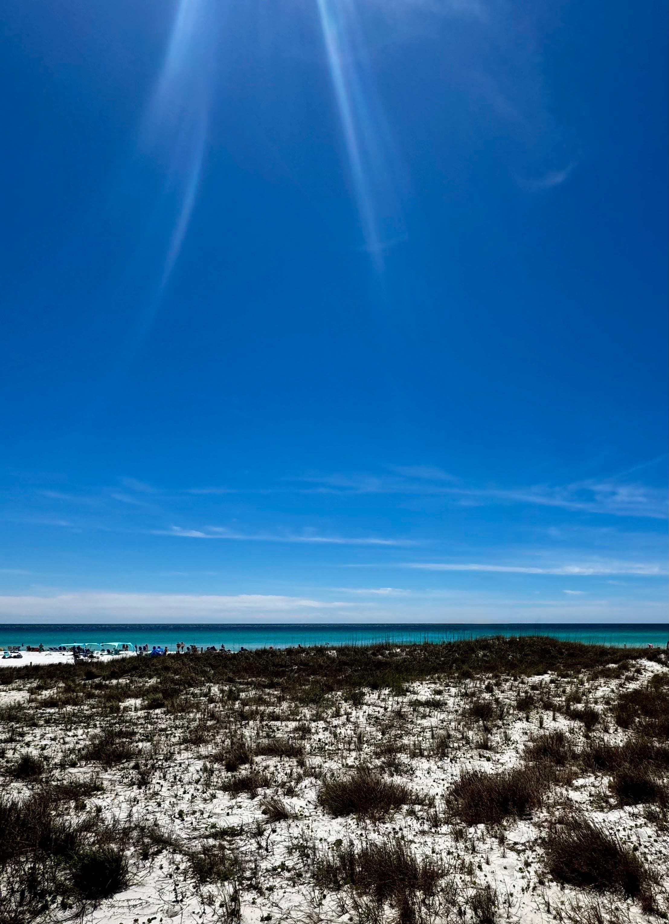 View from the Gulf-front pool