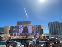 You get free entrance to the pool!!