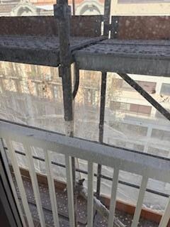 Pic from bedroom where work was happening