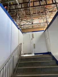 Inside of building