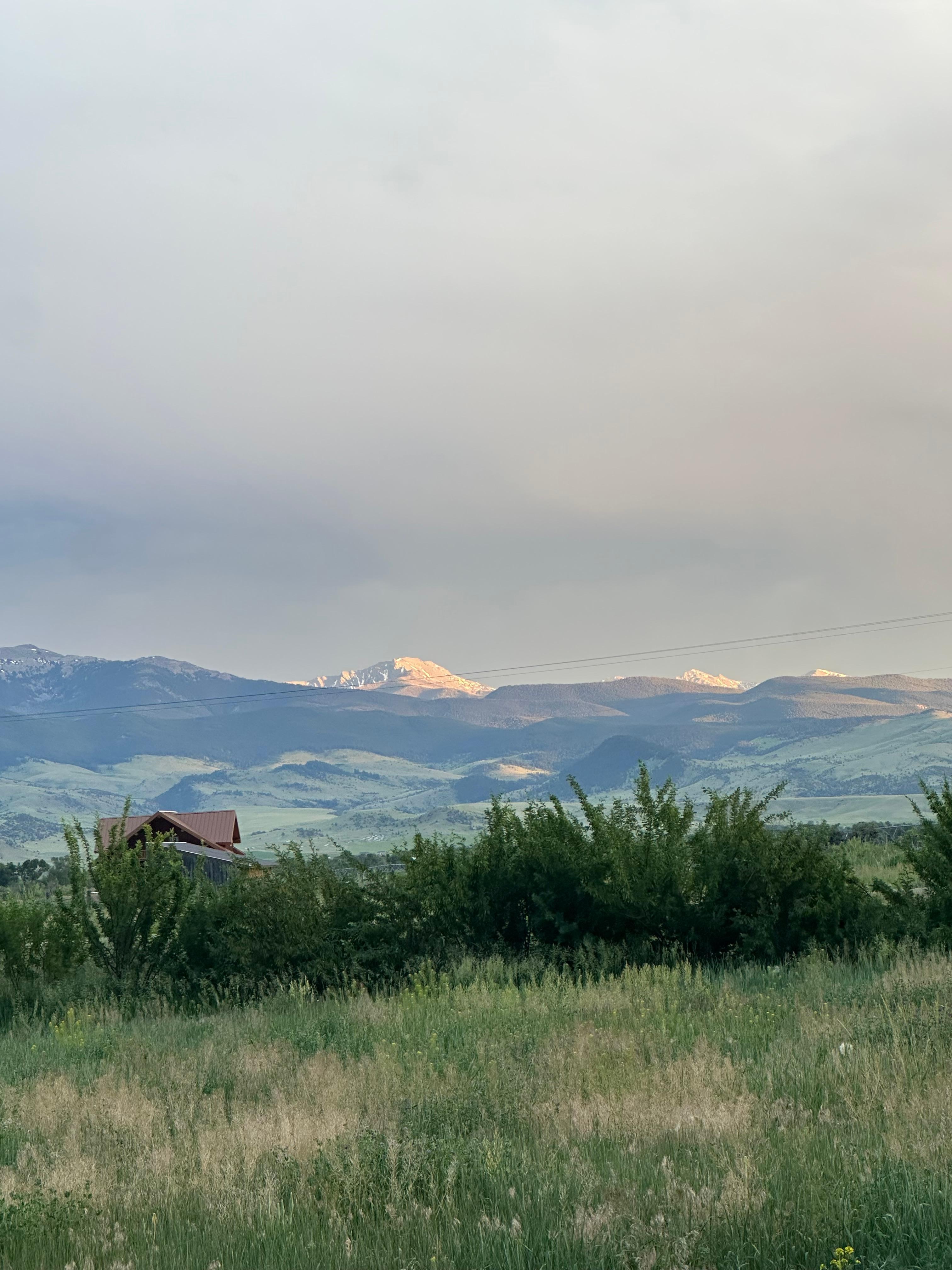 Mountain views from Porch