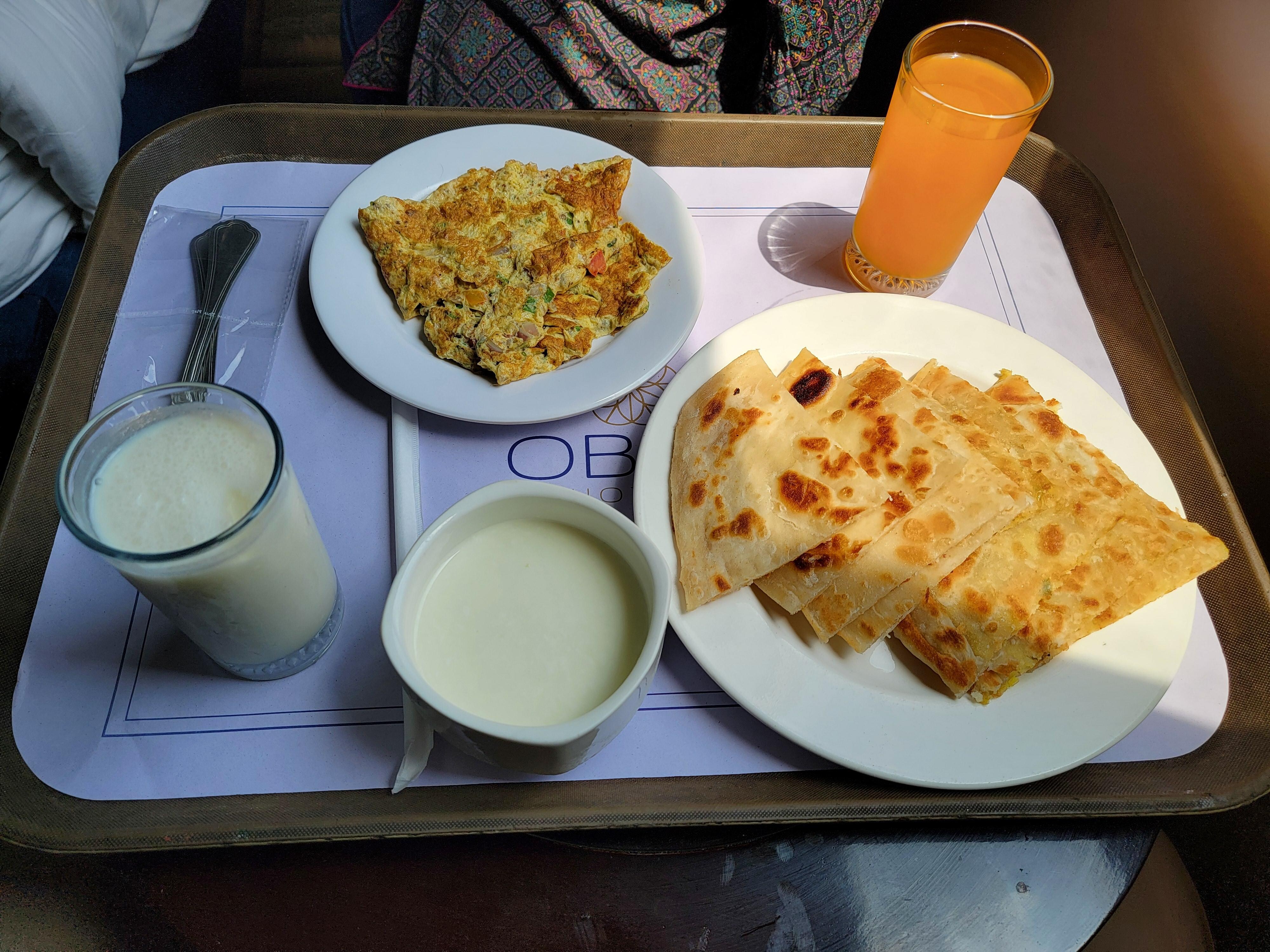 Breakfast Room service 