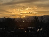 Sunset from the rooftop