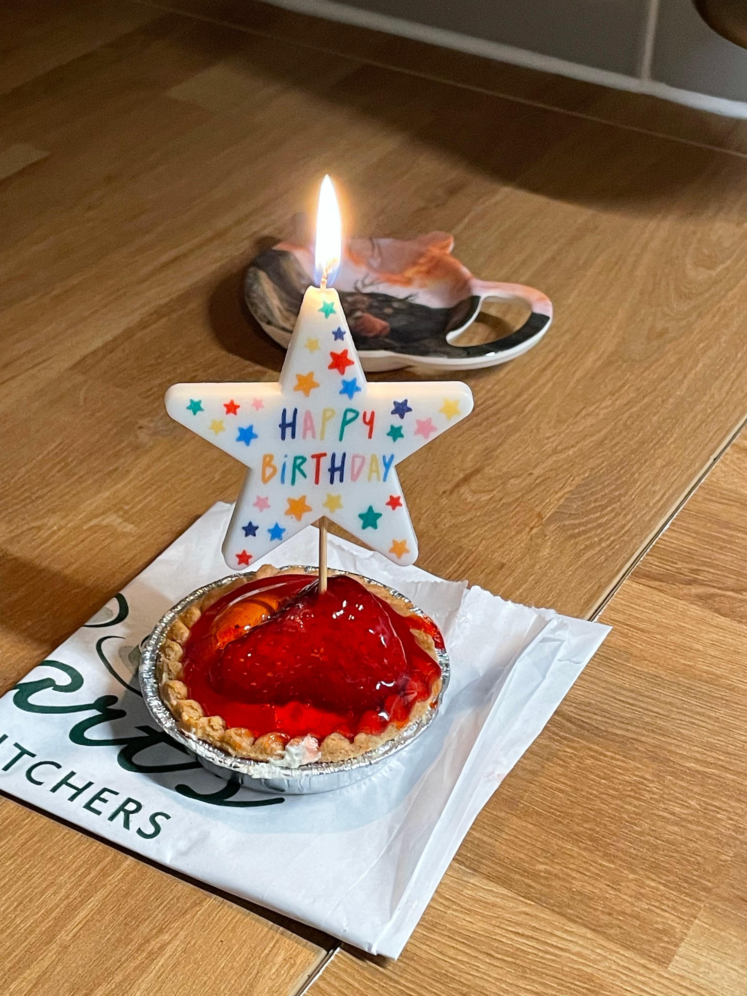 My birthday tart 😁