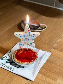 My birthday tart 😁