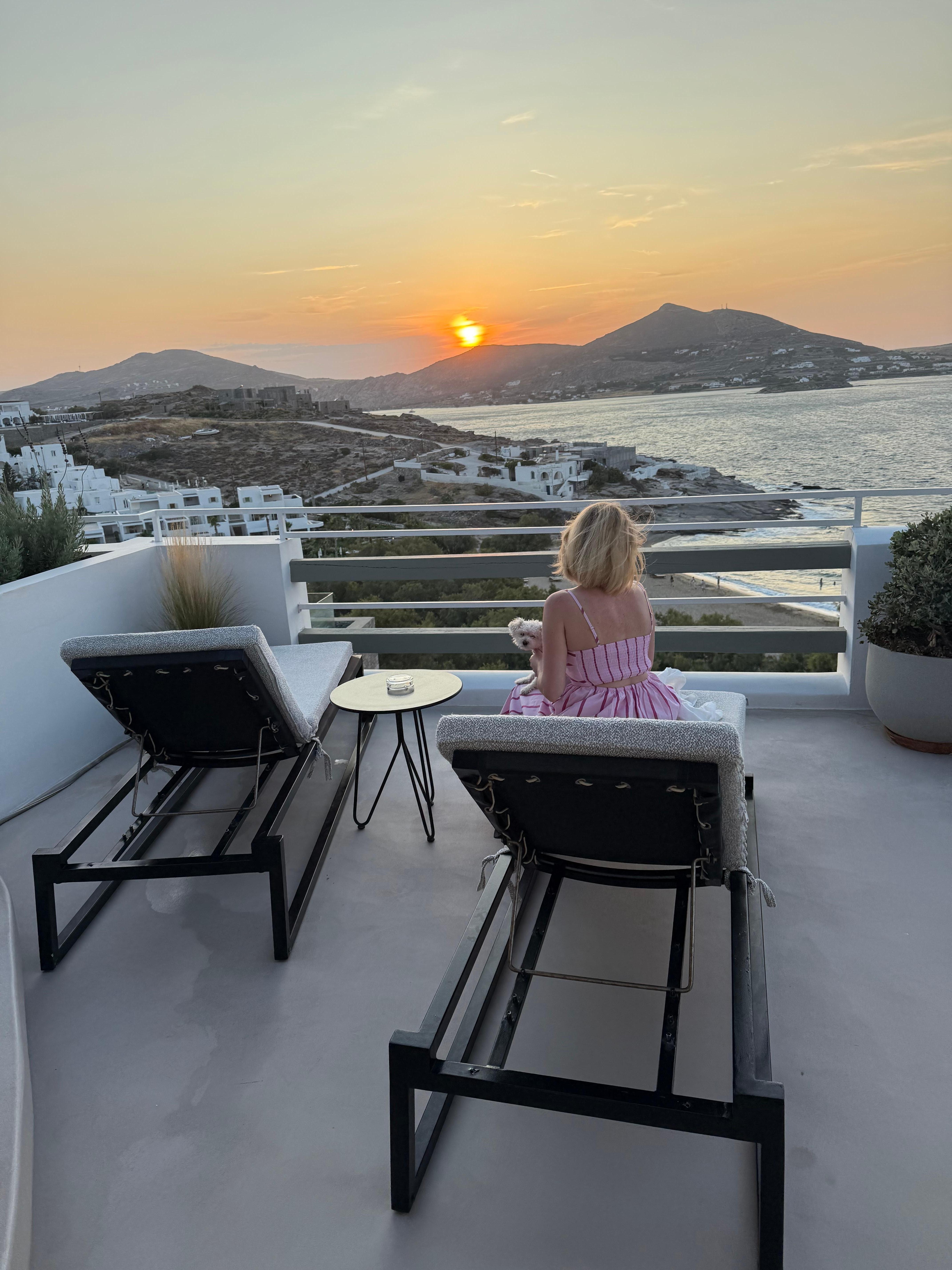 Balcony and view
