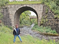 Bridge at Ramsey Rd. Along the Iron Belle Trail