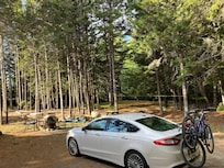 Fire area with large parking space