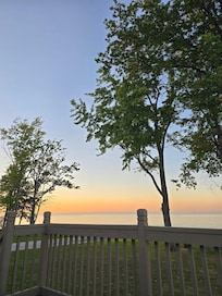 From the back porch