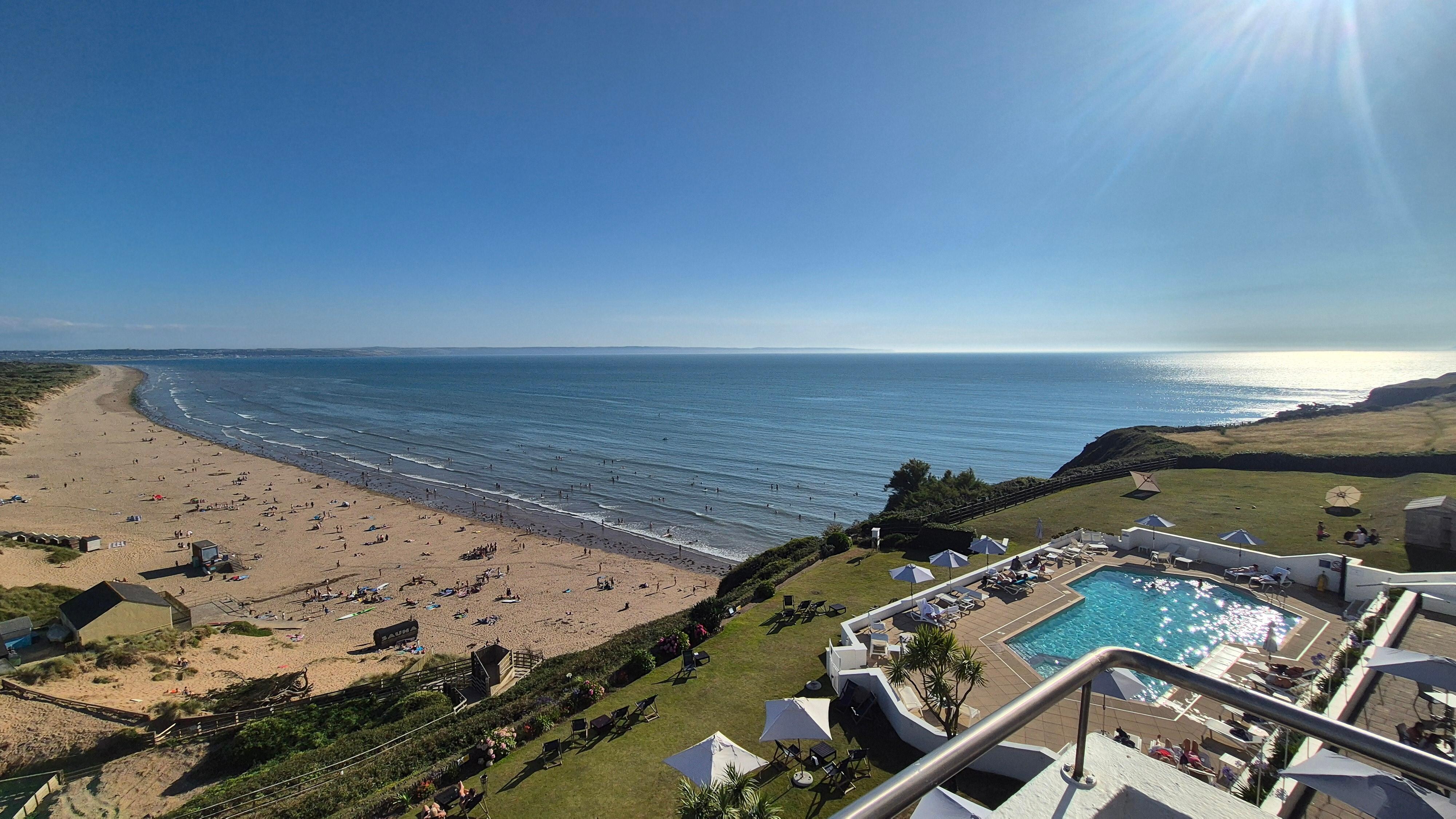 View from room balcony
