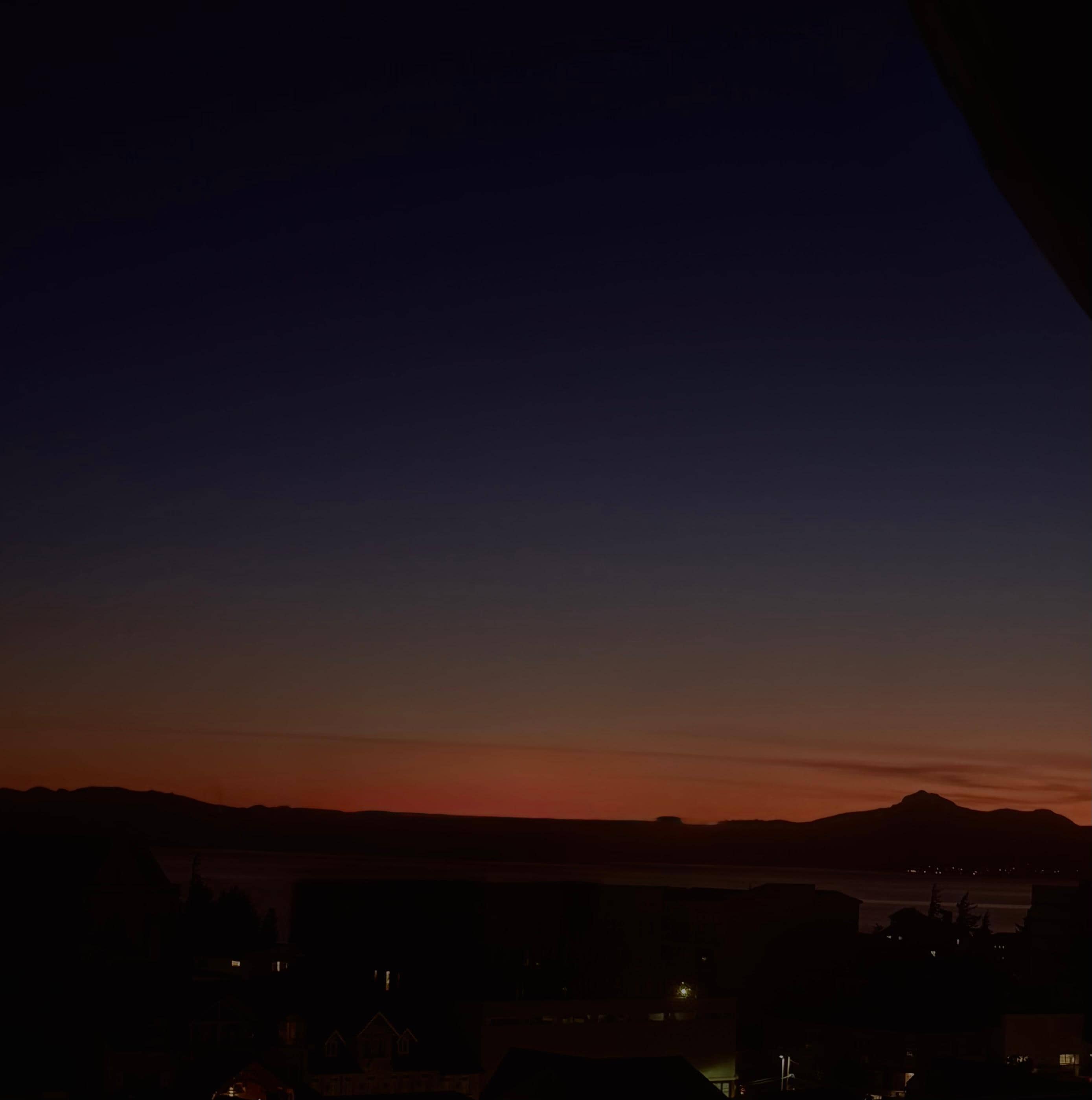 Sunrise from my room’s window