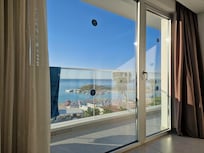 View from bed in the morning