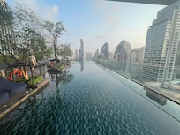 Pool on the 18th floor