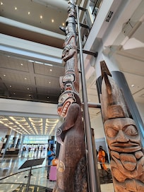 Indigenous Art in atrium
