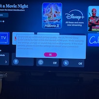 Old gen TV could not take Ultra 4K. They aren’t expensive. Invest in newer models.