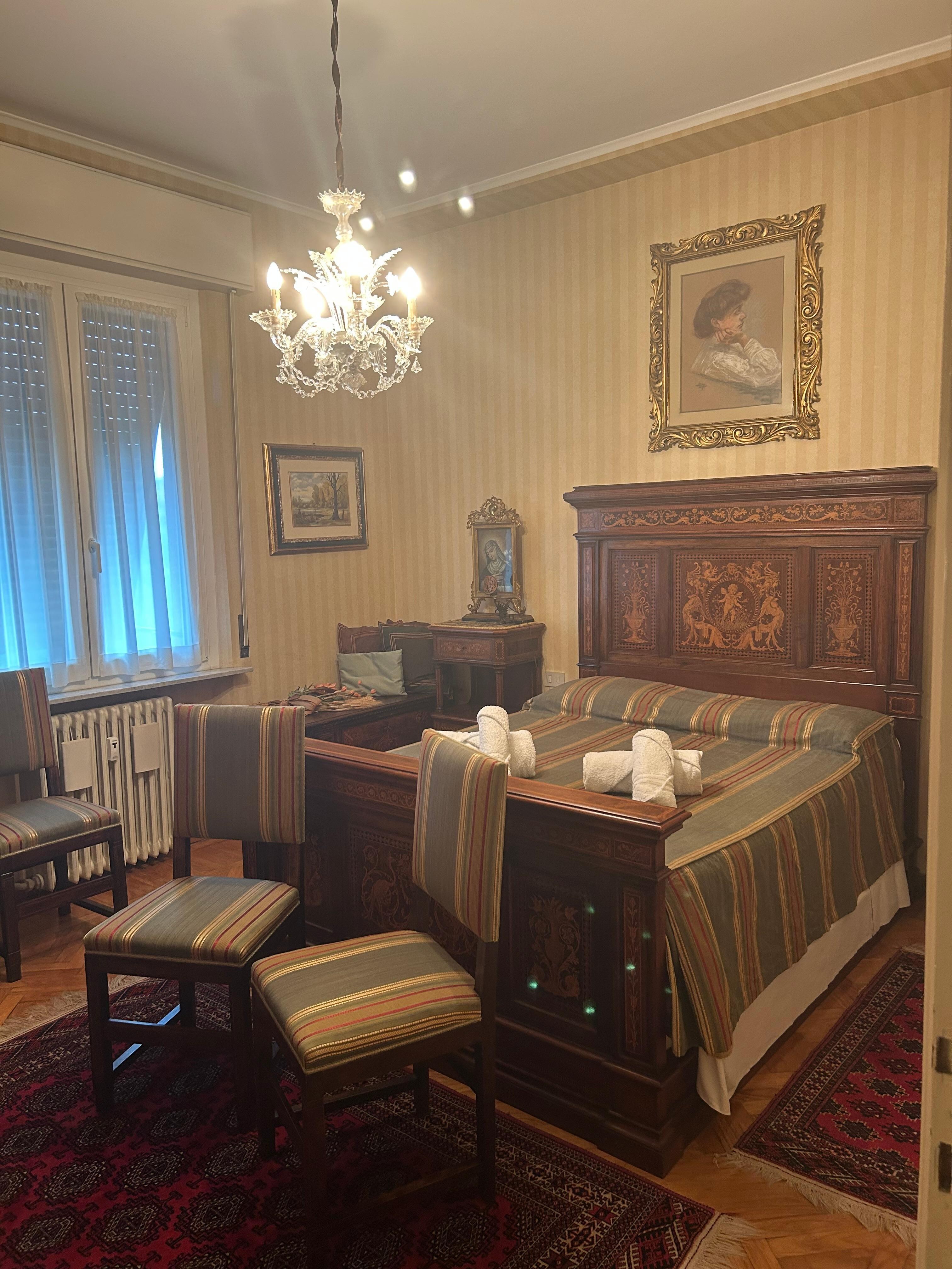 One of two large bedrooms 
