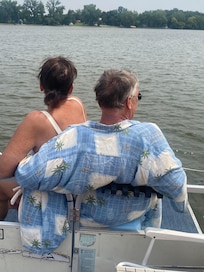 Relaxing on Lake Jeanie