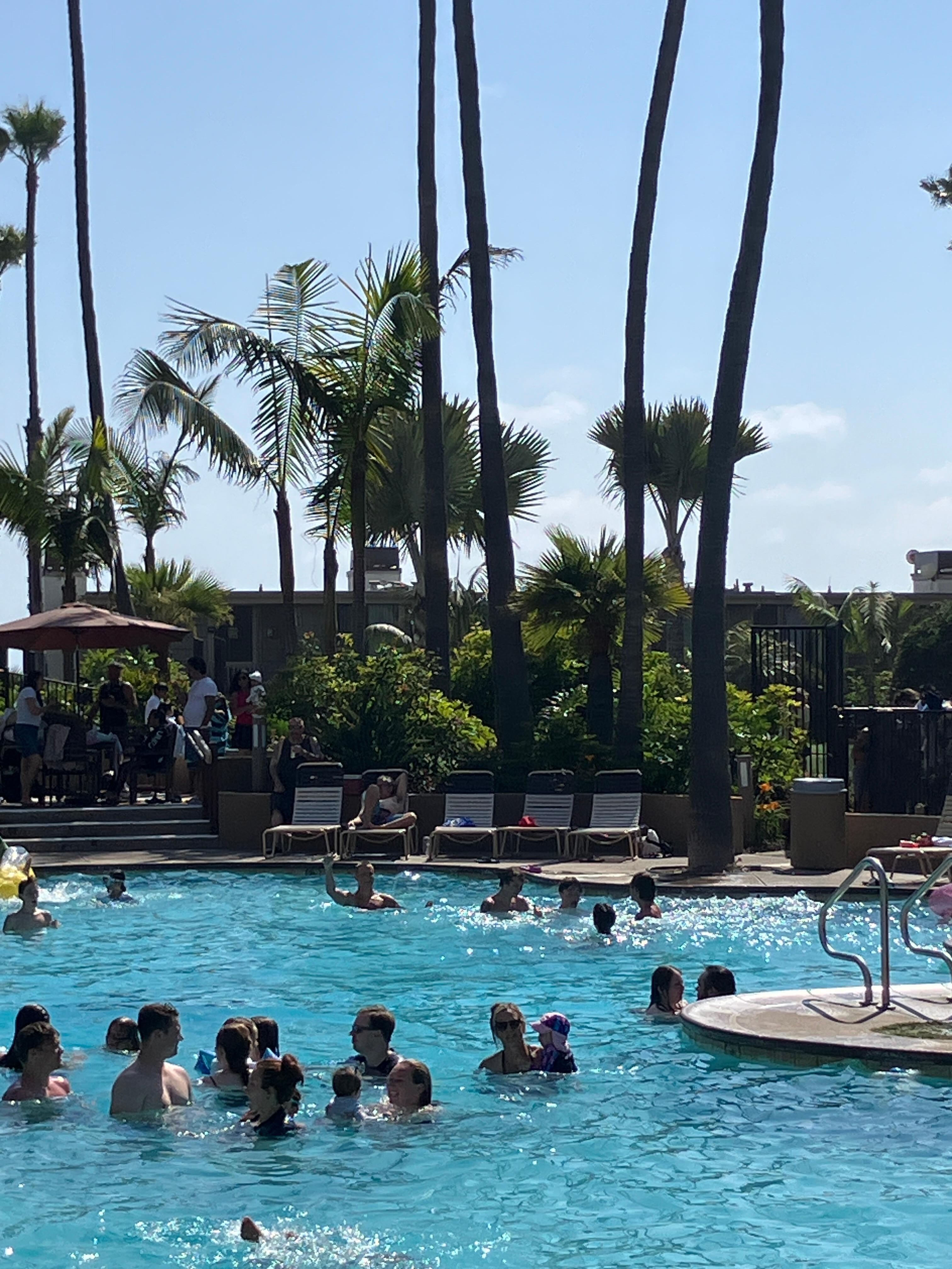 The pool is amazing 
