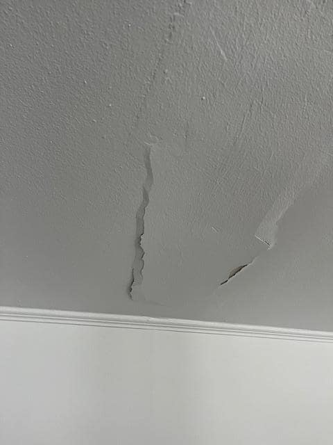 No telling how long until this comes down.