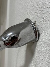 Try to put a towel up and it almost fell off of the towel rack