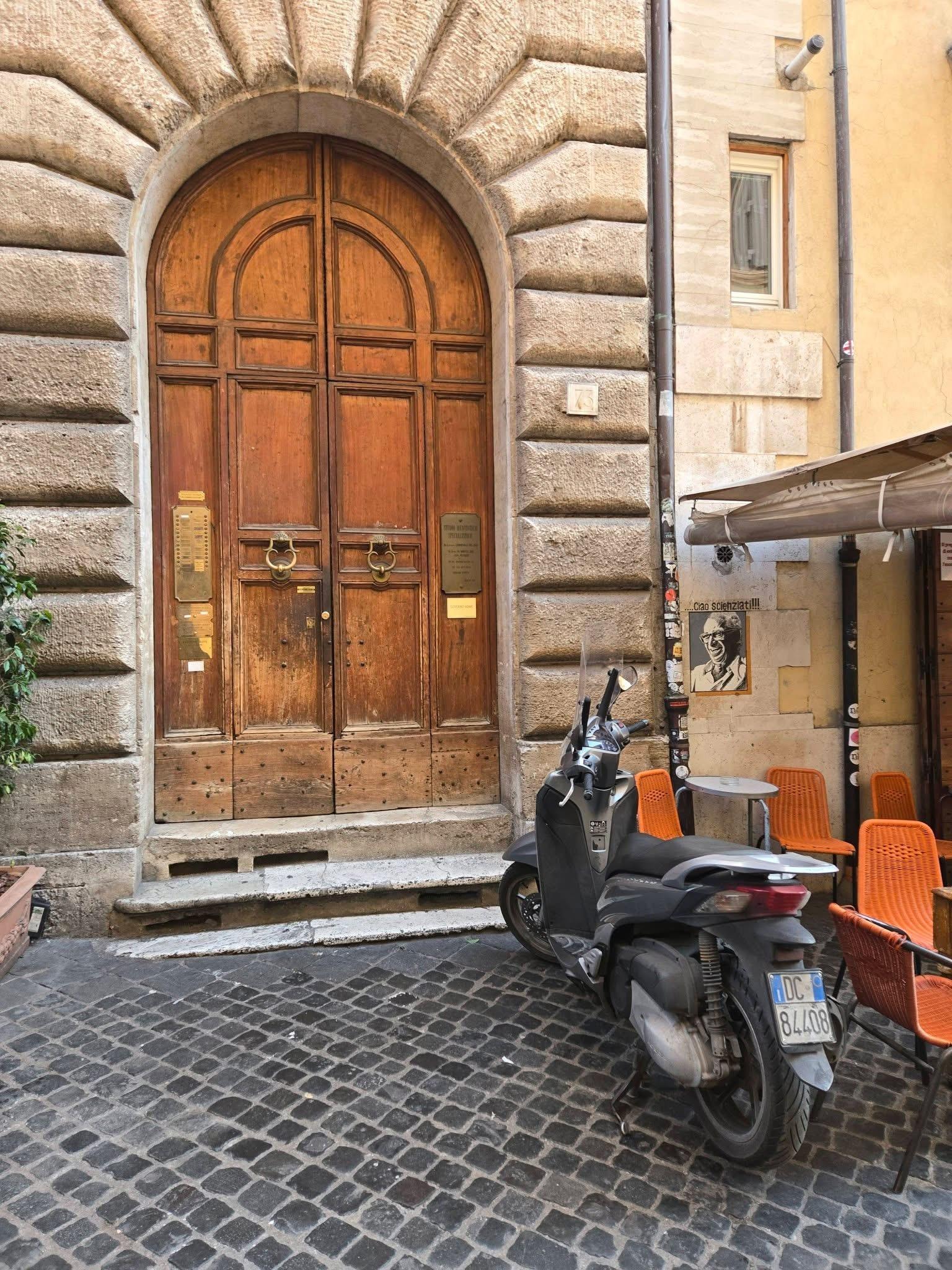 Main door to the property.