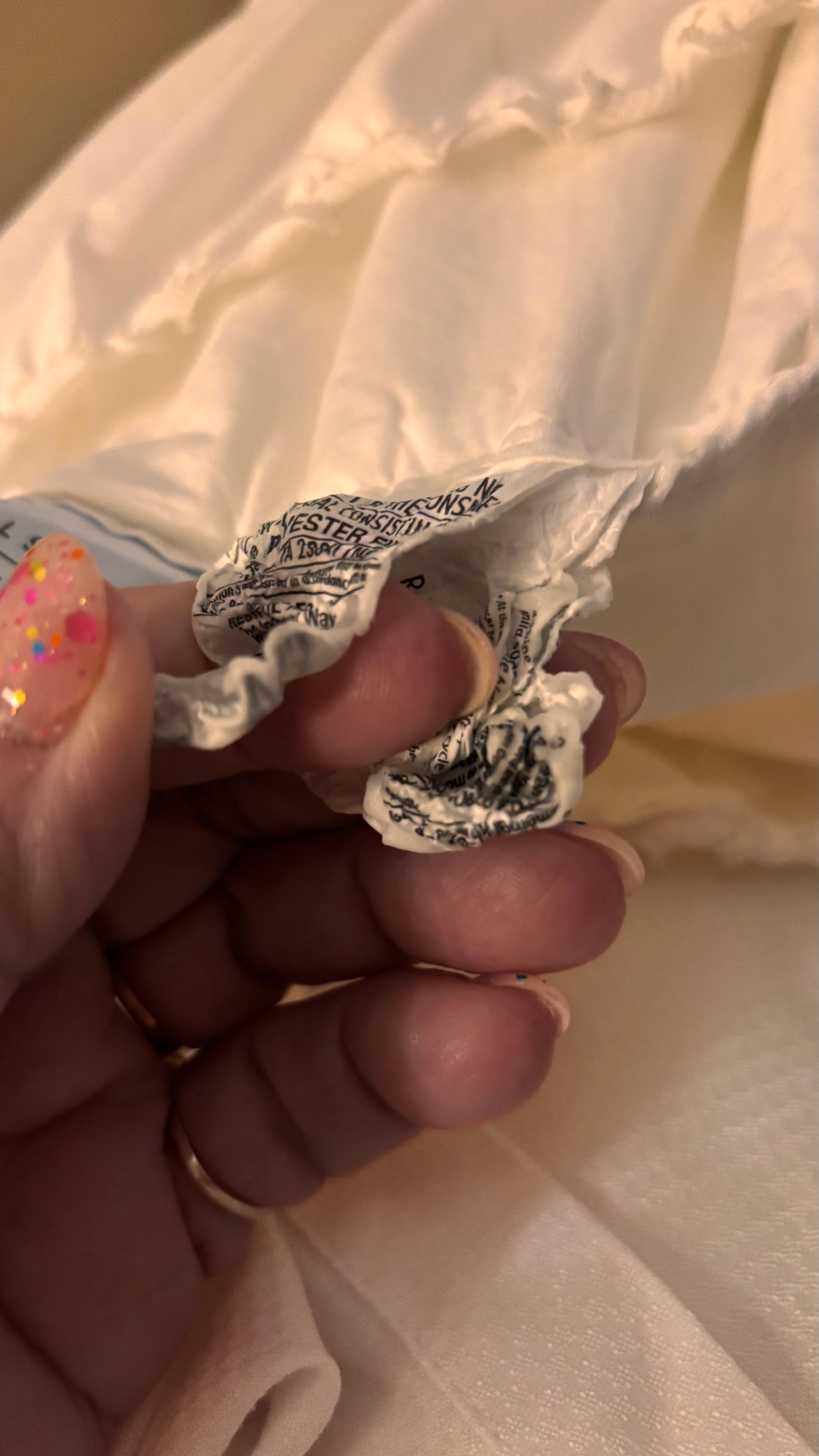 Melted tags