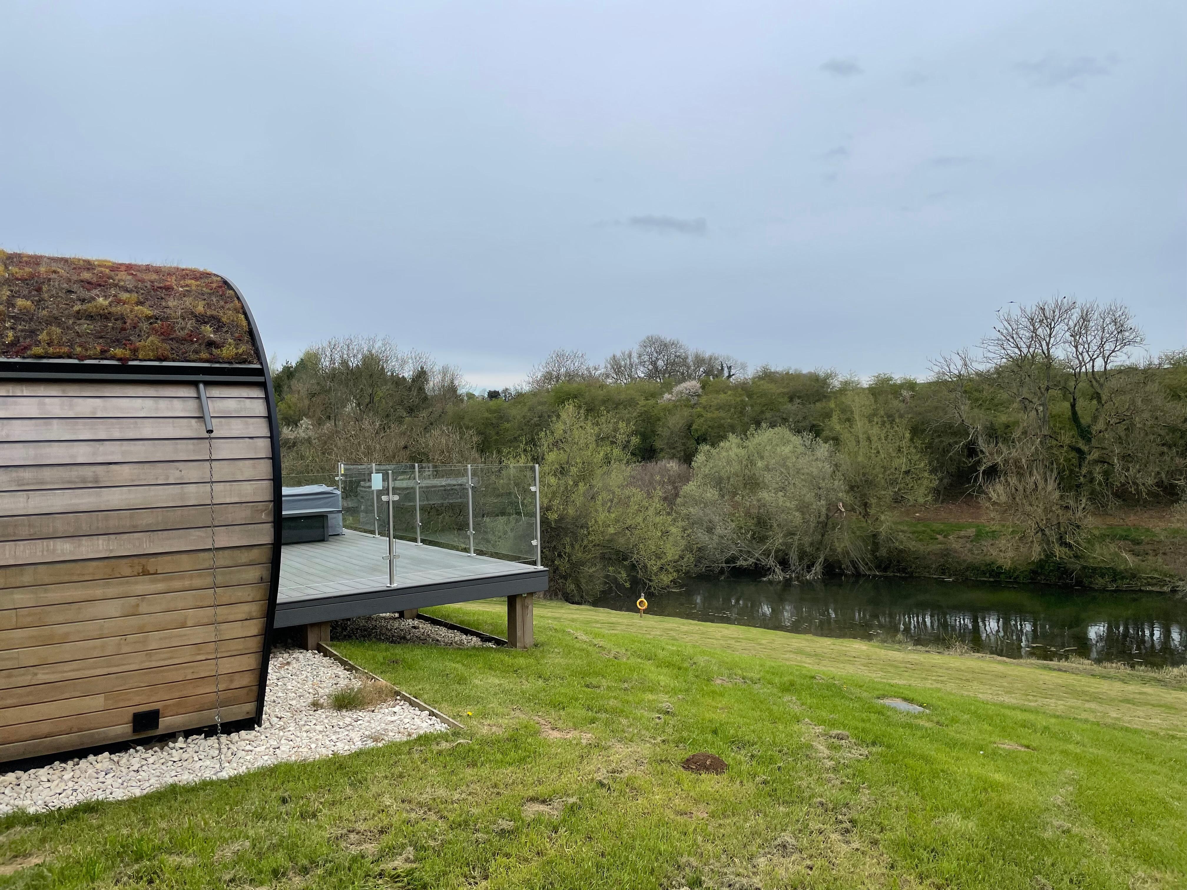 The views around the pod. 