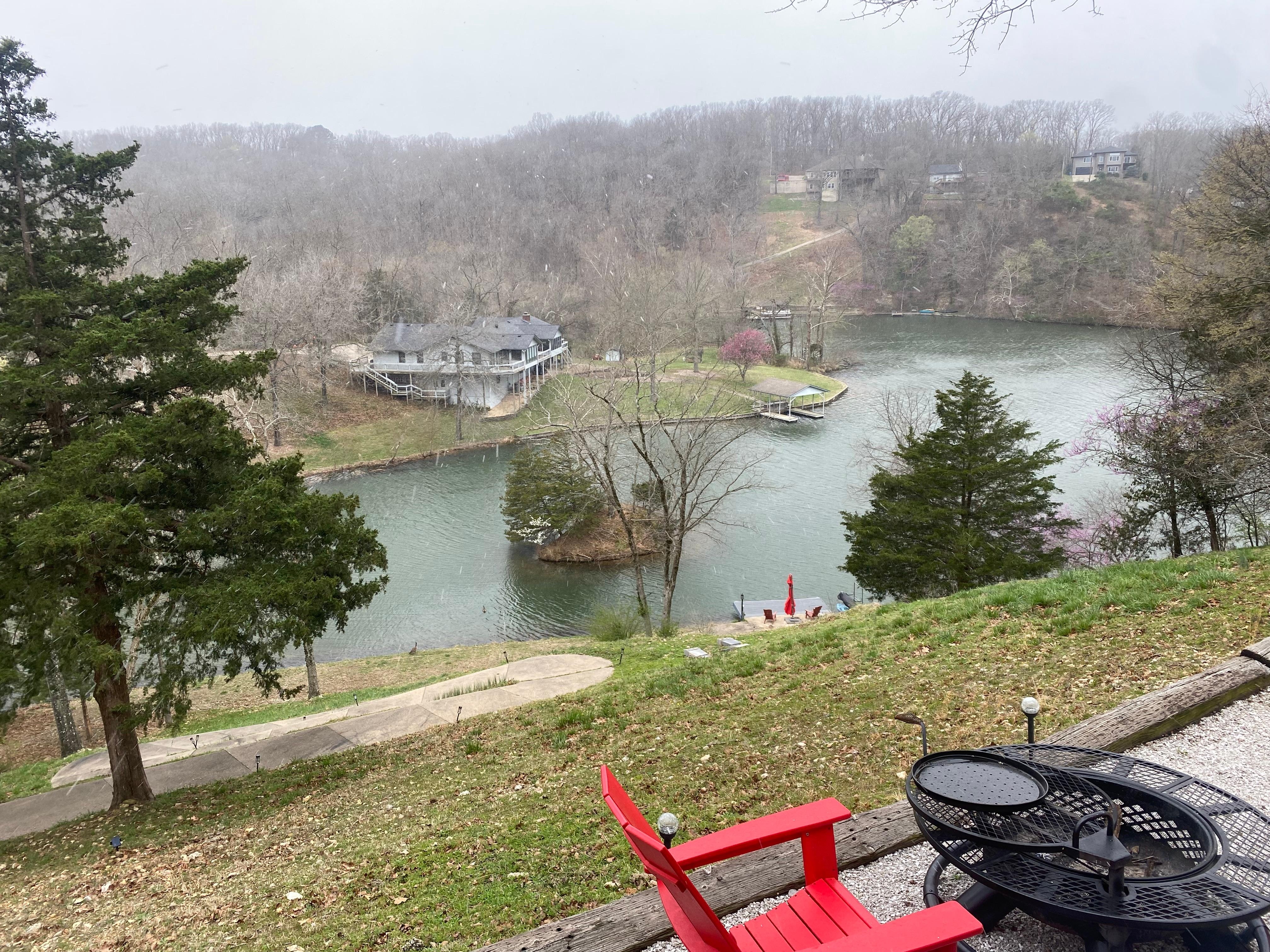 Fire pit on a cold evening!