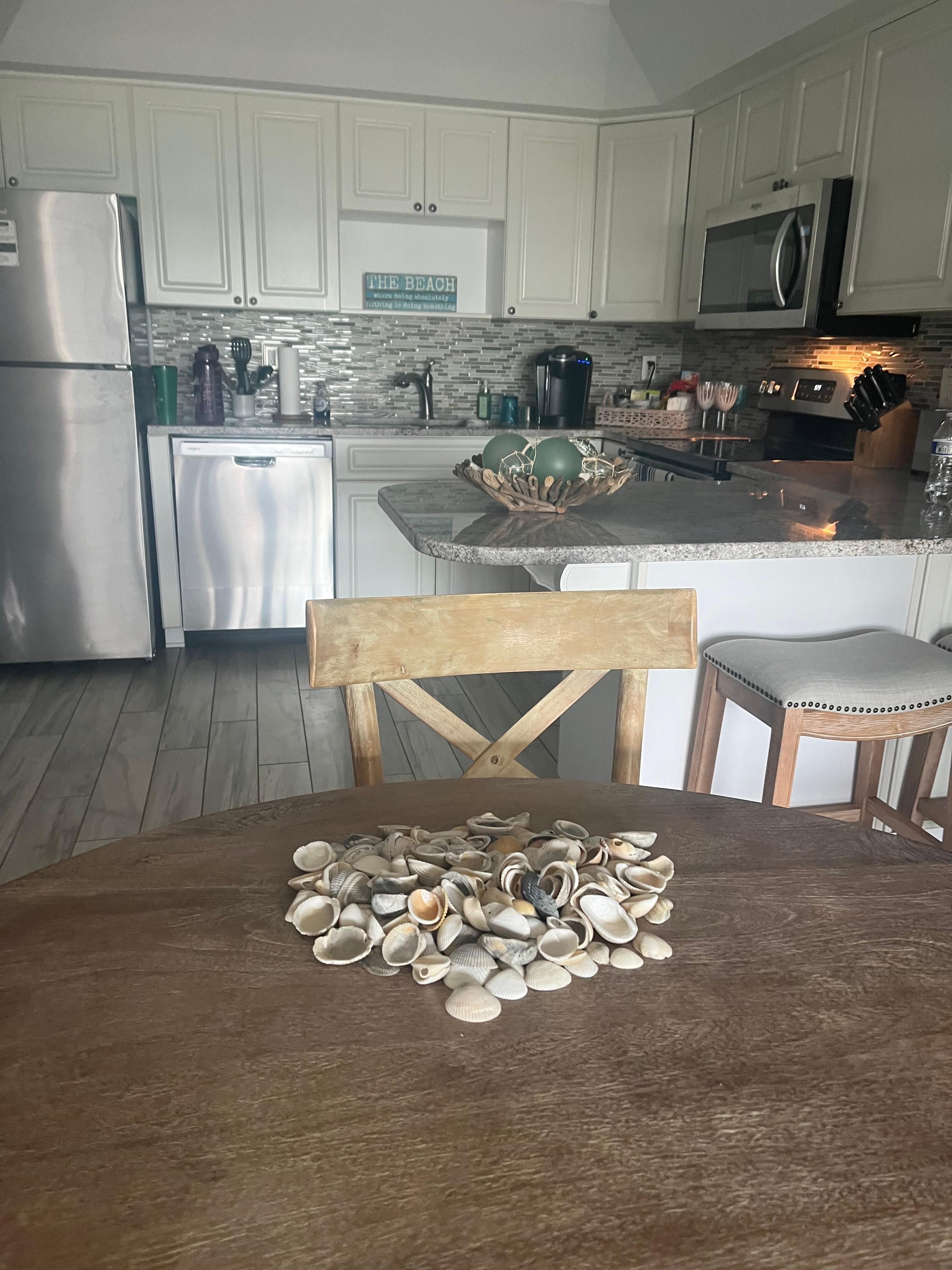 Kitchen had everything we needed to cook.
