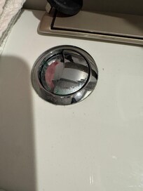 Toilet flush loud long noise