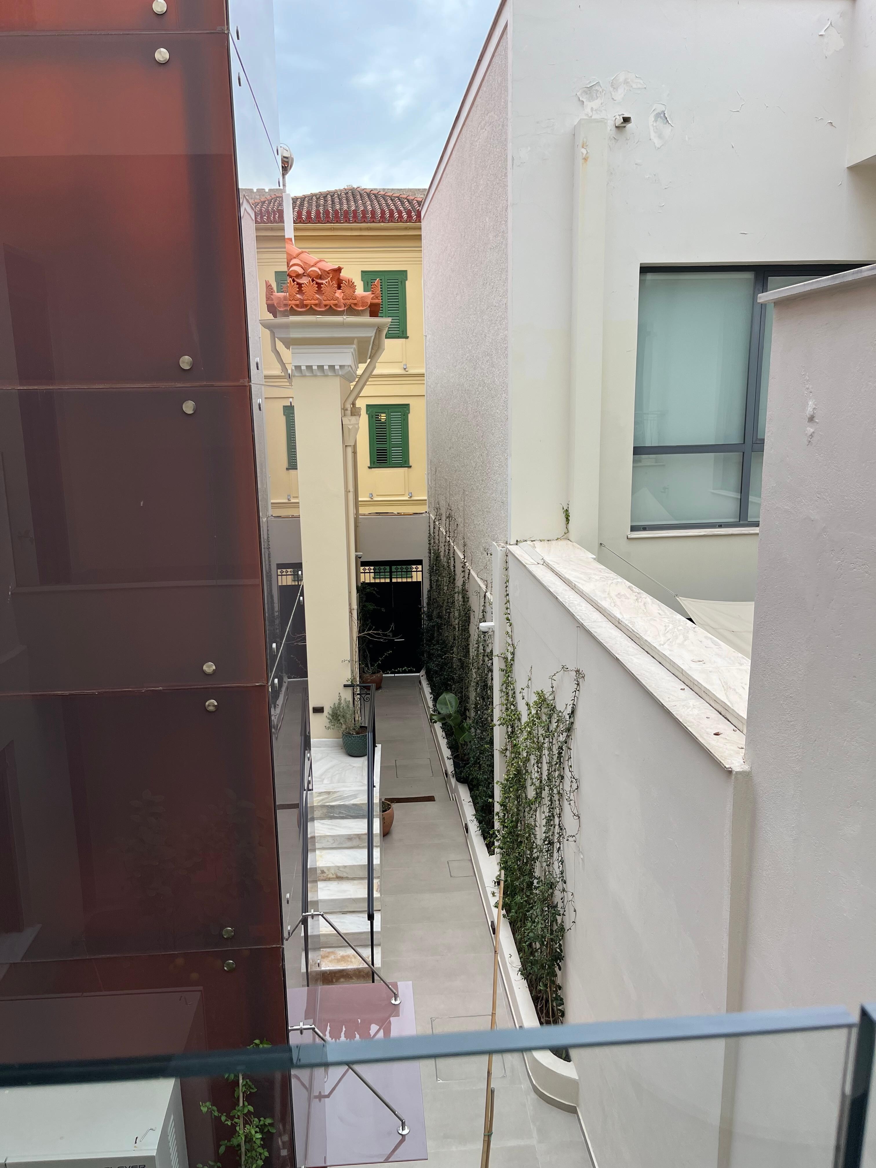 Entry courtyard