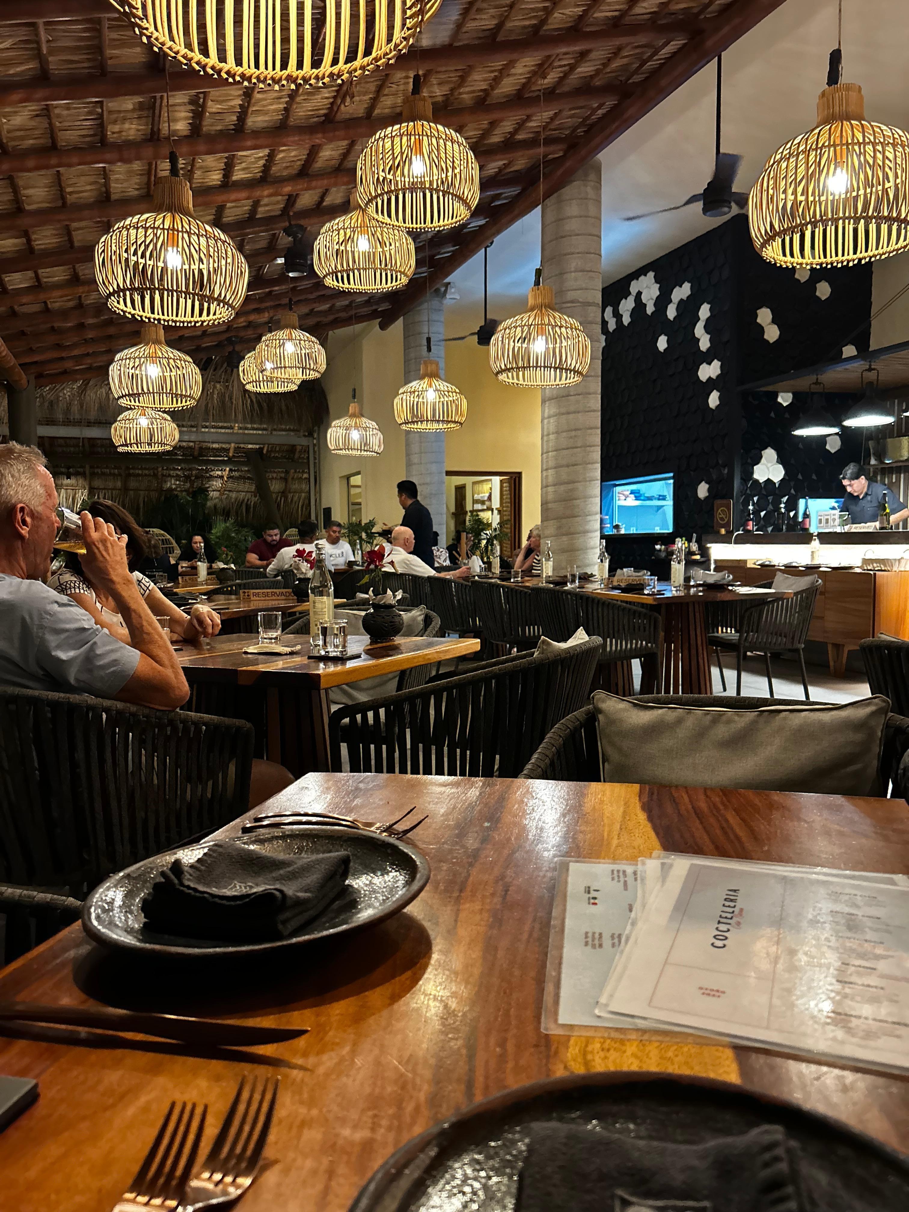 Very nice restaurant to dine in at the hotel 